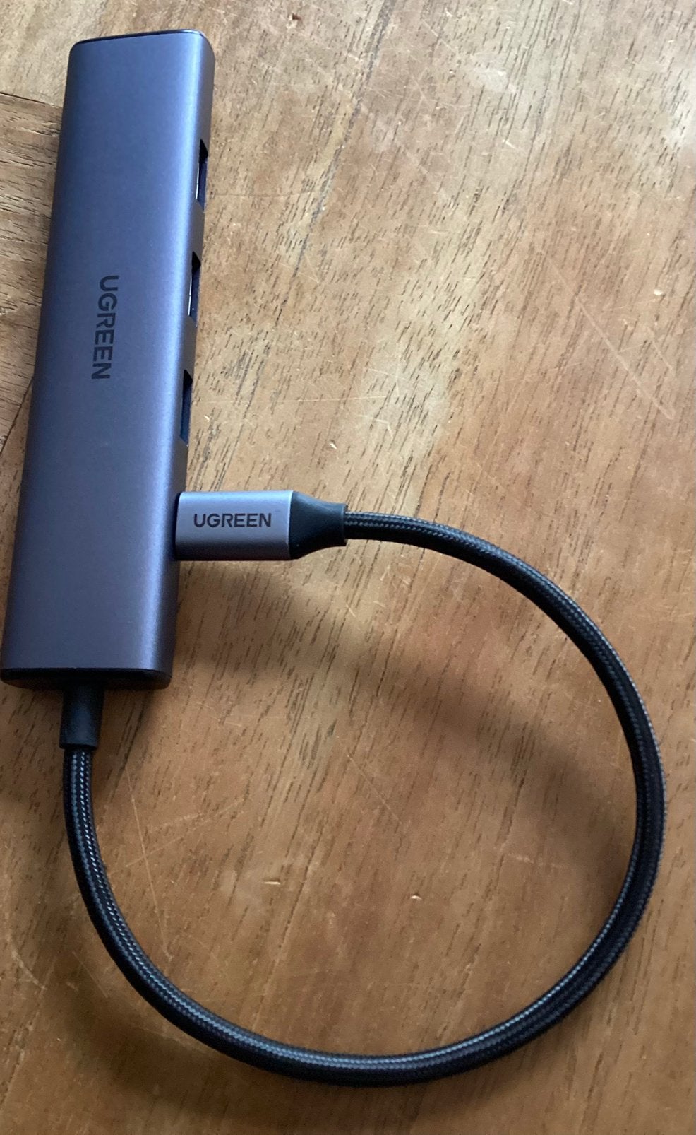 Adapter Ugreen USB-C 5-in-1 Hub, Ophalen of Verzenden, Zo goed als nieuw