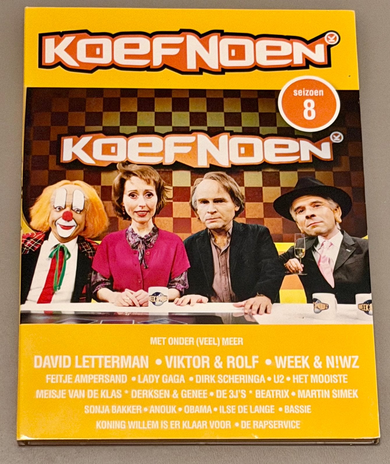 Koefnoen seizoen 8 DVD nieuwstaat, Overige artiesten, Nederlands, Inclusief doosje, Vanaf 12 jaar