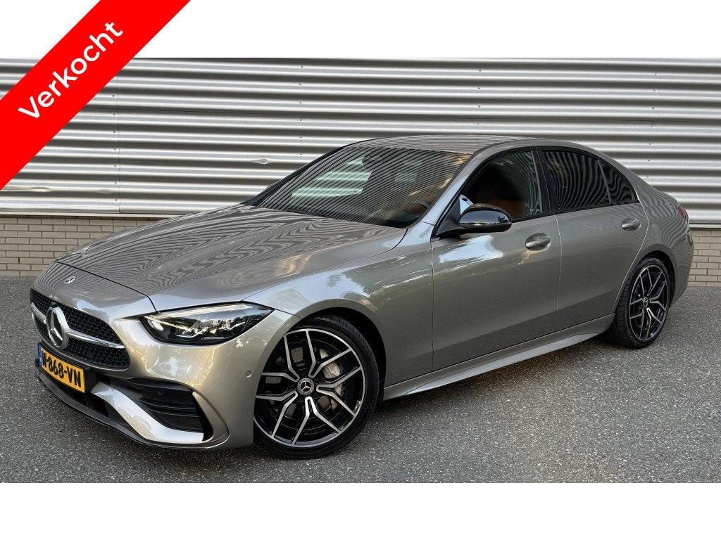 Mercedes-Benz C-Klasse C 200 AMG Line Sfeer Leder NAP, Automaat, Euro 6, 4 cilinders, Bedrijf