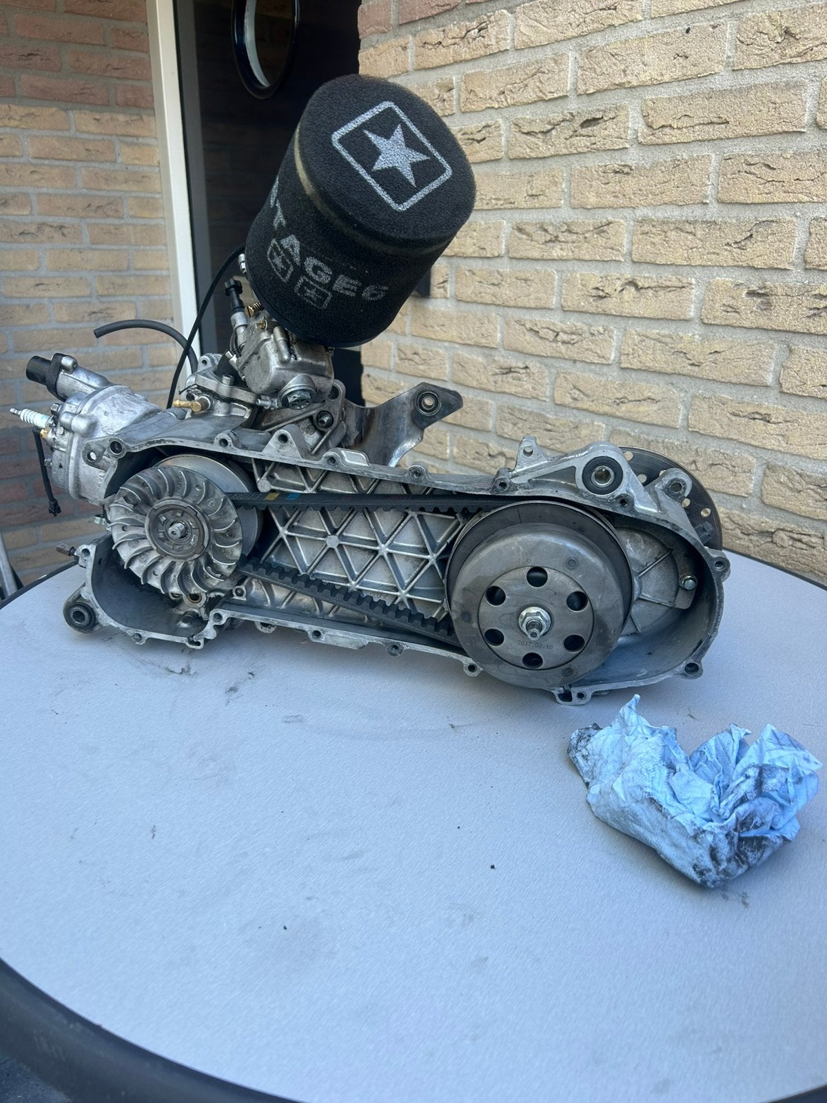 Gilera runner 70cc malossi mhr 7t blok + bomvol onderdelen, Ophalen, Nieuw, Blok, Piaggio