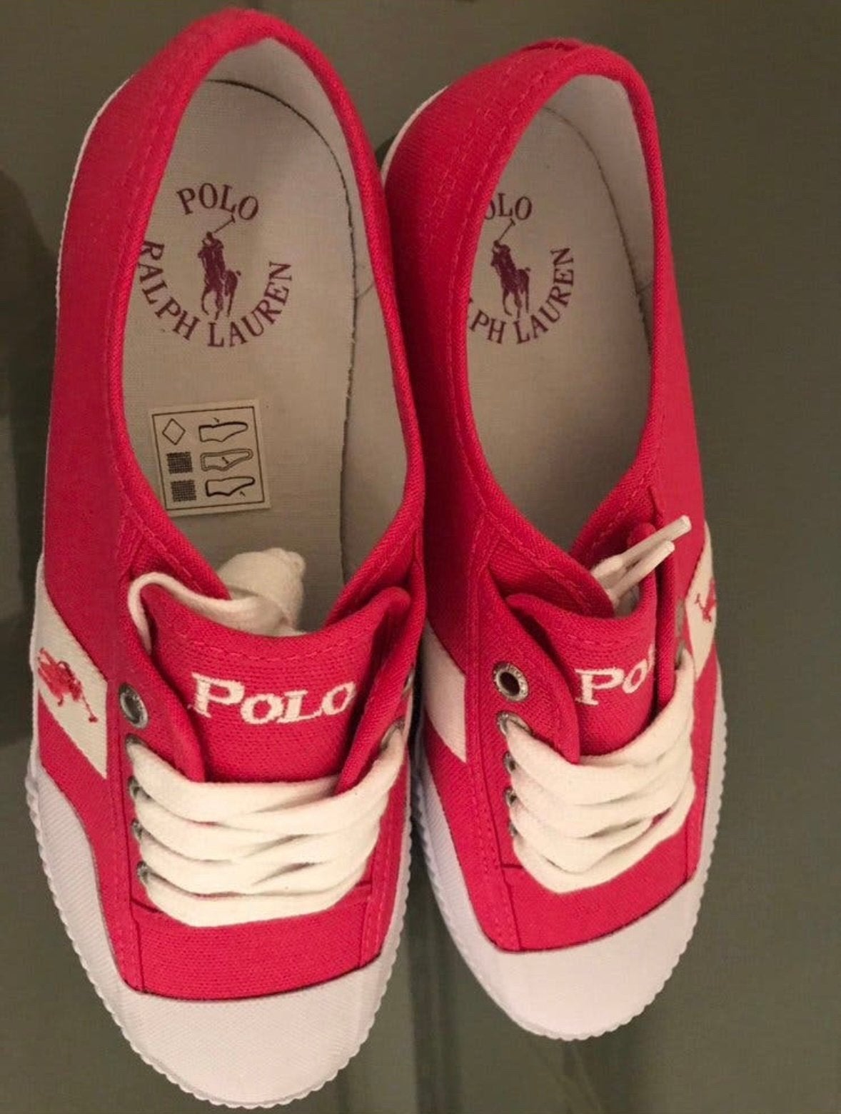 Ralp lauren polo, nieuw, maat: 37, Kleding | Dames, Nieuw, Ophalen of Verzenden, Sneakers of Gympen, Roze