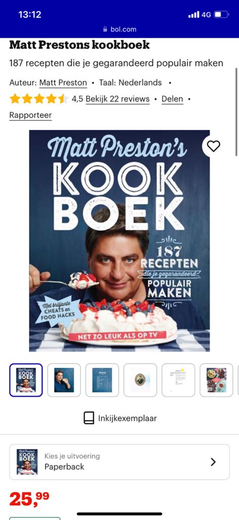 Matt Preston - Matt Prestons kookboek, Boeken, Kookboeken, Ophalen of Verzenden, Zo goed als nieuw, Matt Preston