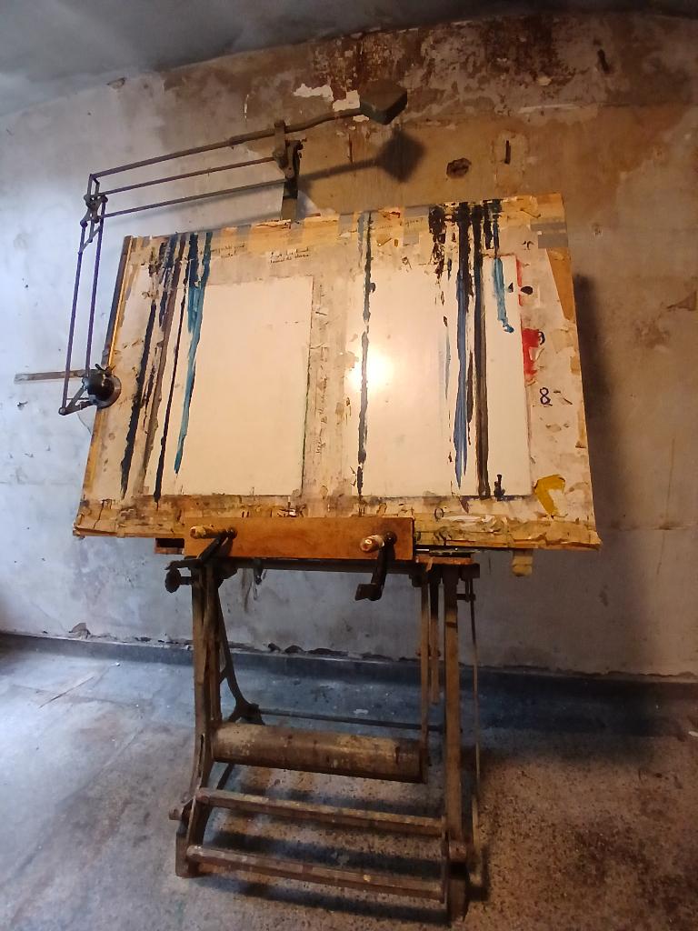 tekentafel, Ophalen, Gebruikt, 150 tot 170 cm