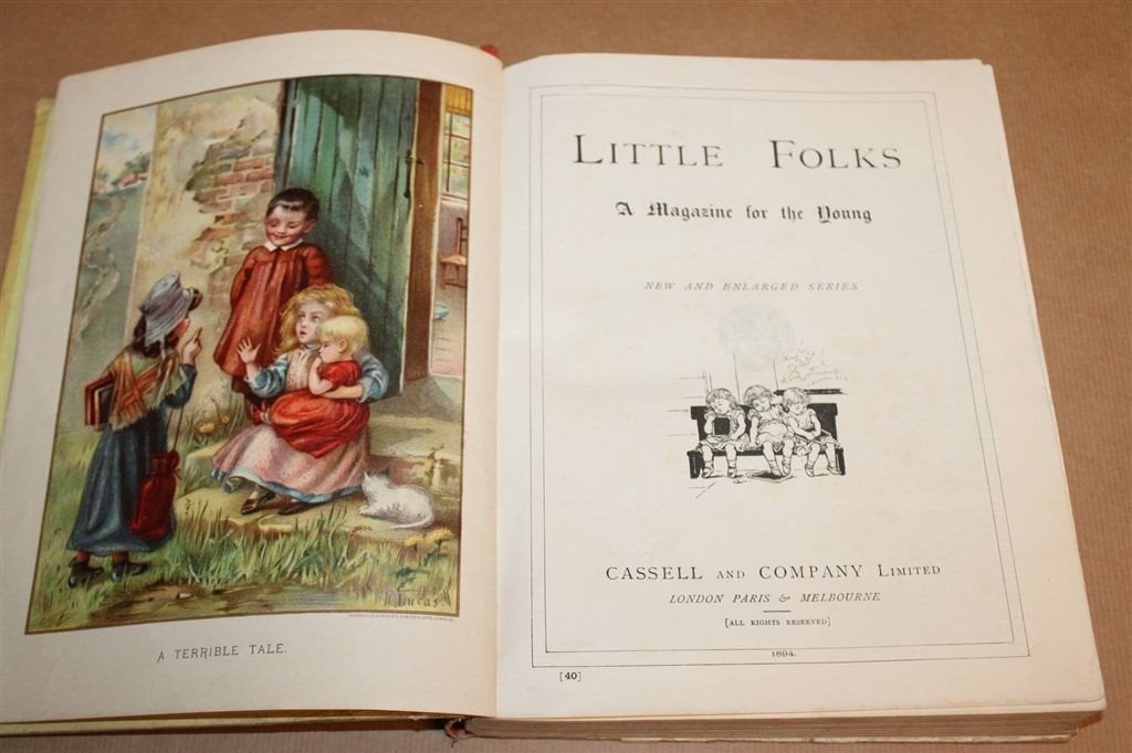 Little Folks — Victoriaans Jeugdtijdschrift 1894, Antiek en Kunst, Ophalen of Verzenden
