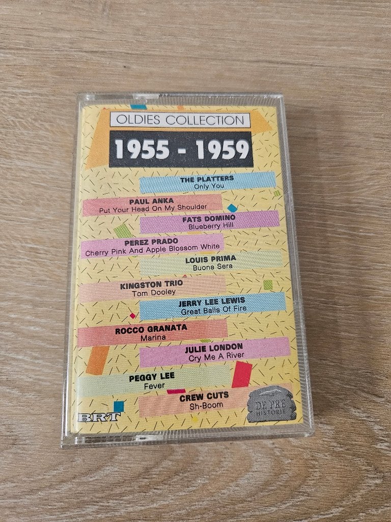 Oldies collection 1955 - 1959 cassette, Ophalen of Verzenden, Gebruikt, Pop, 1 bandje