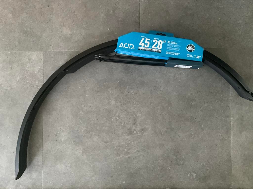 ACID Spatborden 45 mm breedte, 28 inch wielmaat, Spatbord, Ophalen, Elektrische fiets, Nieuw