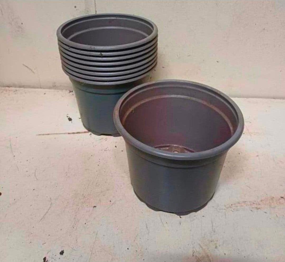Kweekpotten plantenpotten bloempotten 2 liter, Kunststof, Gebruikt, Rond, Ophalen of Verzenden