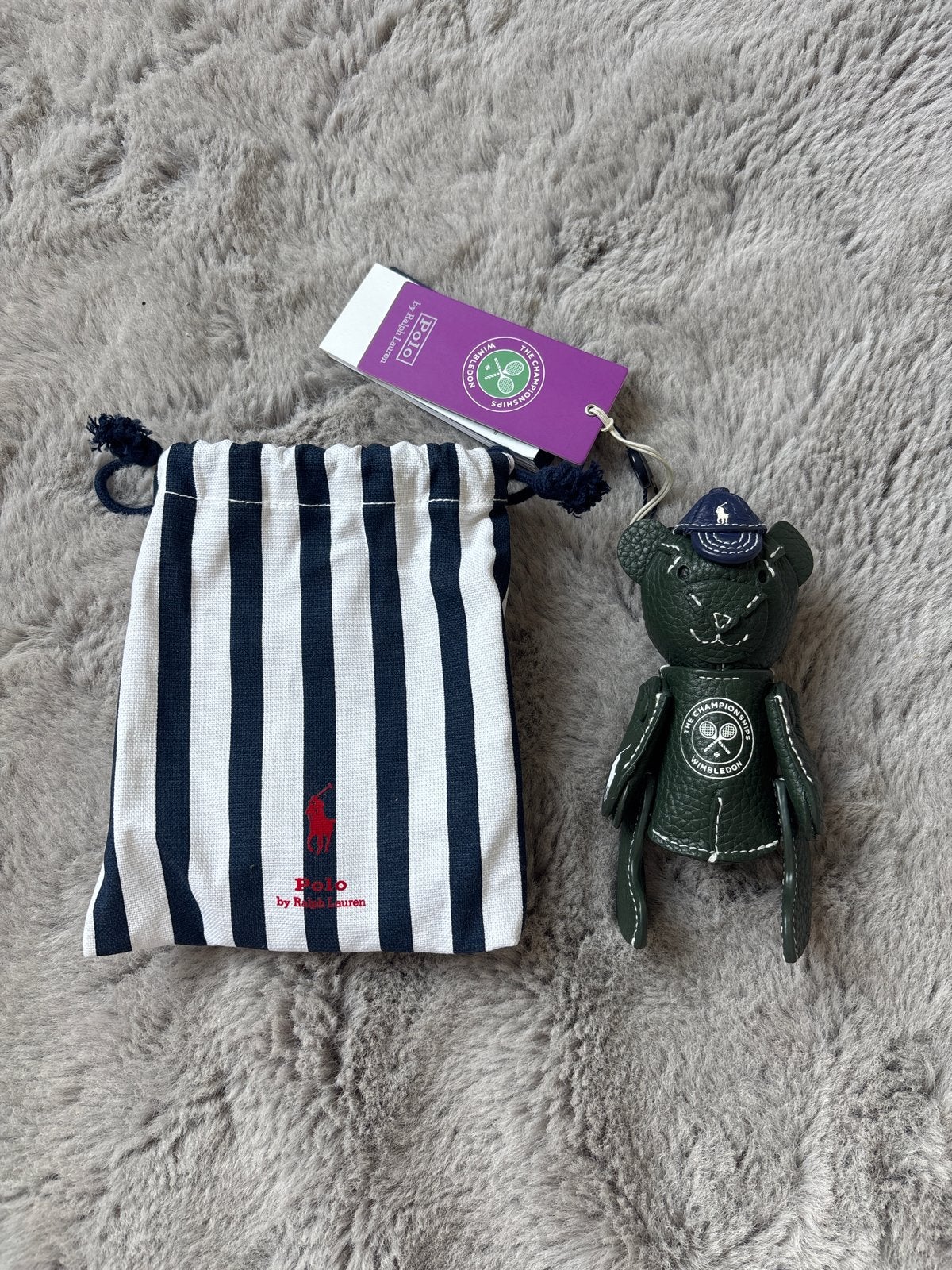 Polo Ralph Lauren Wimbledon Bear Sleutelhanger Nieuw, Ophalen of Verzenden, Nieuw