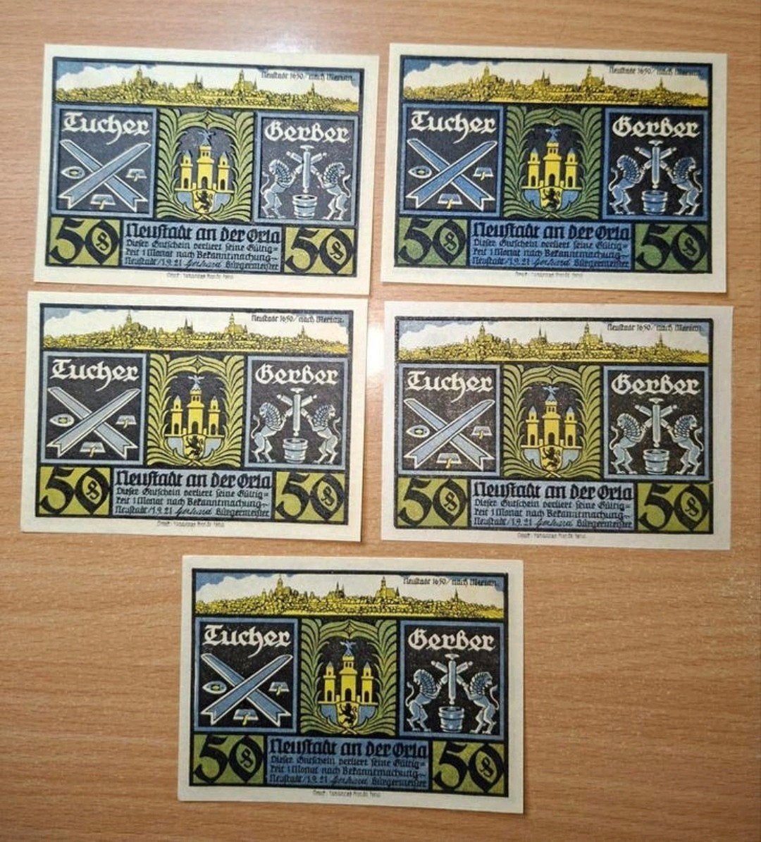 Duits Notgeld Neustadt Noodgeld, Ophalen of Verzenden, Duitsland