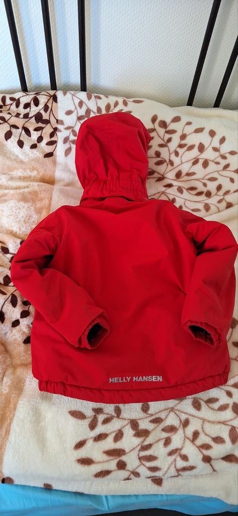 Helly Hansen Rode Geïsoleerde Winterjas Kinderen 4-5J, Ophalen of Verzenden, Zo goed als nieuw, Helly Hansen, Jongen of Meisje