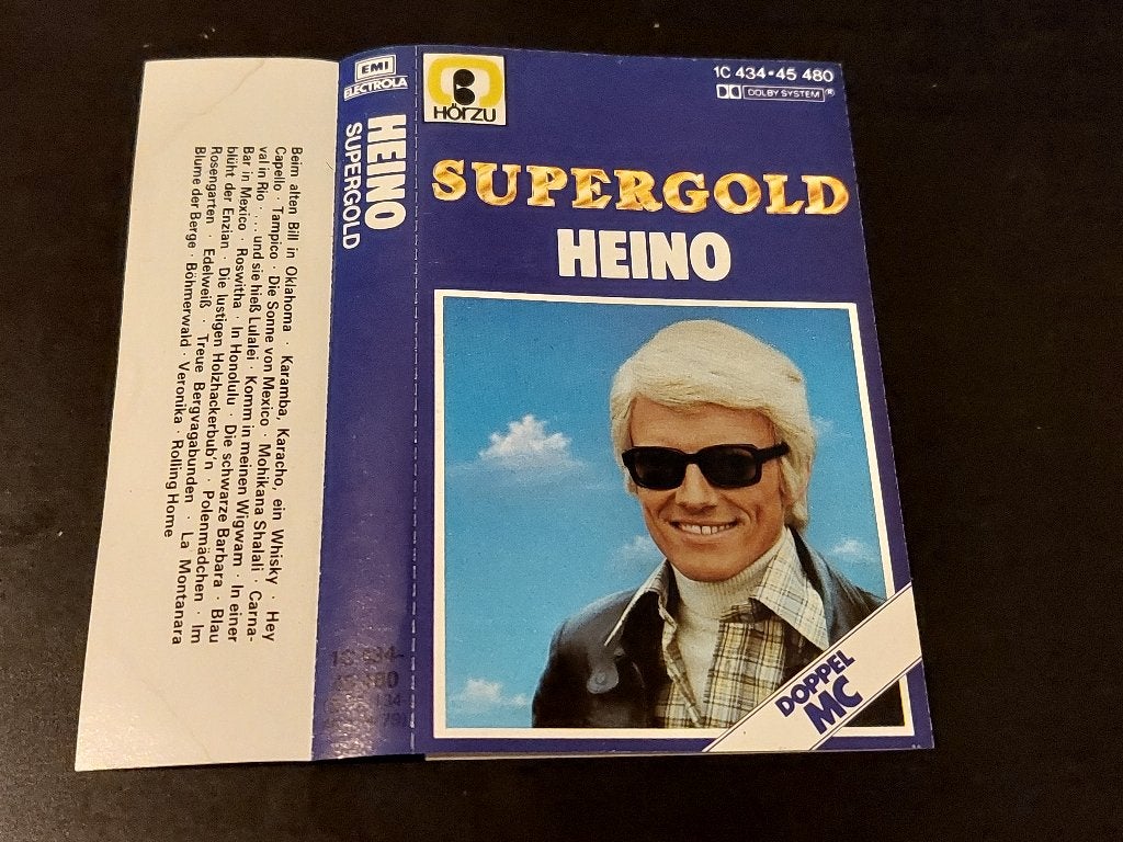 HEINO - SUPERGOLD (MC), 1 bandje, Ophalen of Verzenden, Zo goed als nieuw, Origineel