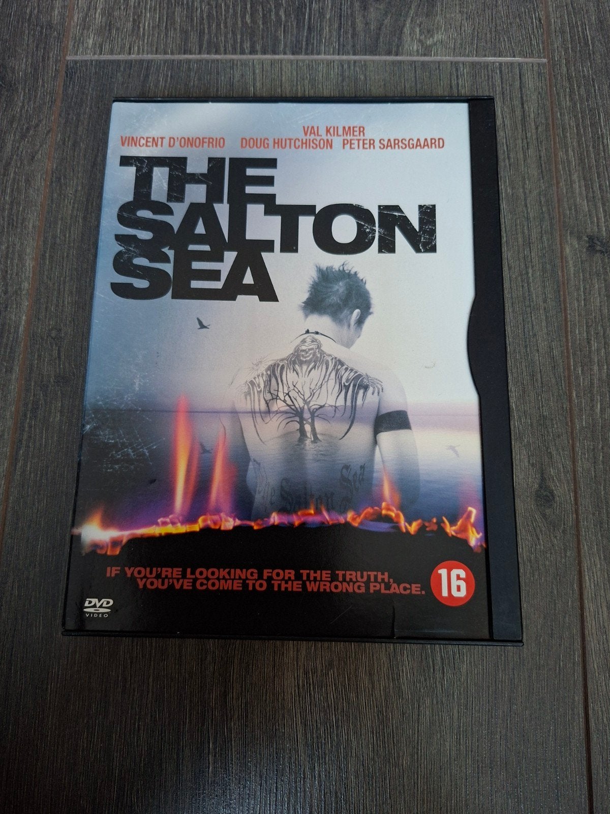 The Salton Sea (Val Kilmer), Cd's en Dvd's, Dvd's | Thrillers en Misdaad, Zo goed als nieuw, Actiethriller, Breedbeeld, Extra's