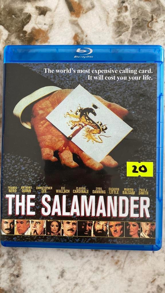 The salamander blu ray, Cd's en Dvd's, Ophalen of Verzenden, Zo goed als nieuw, Thrillers en Misdaad