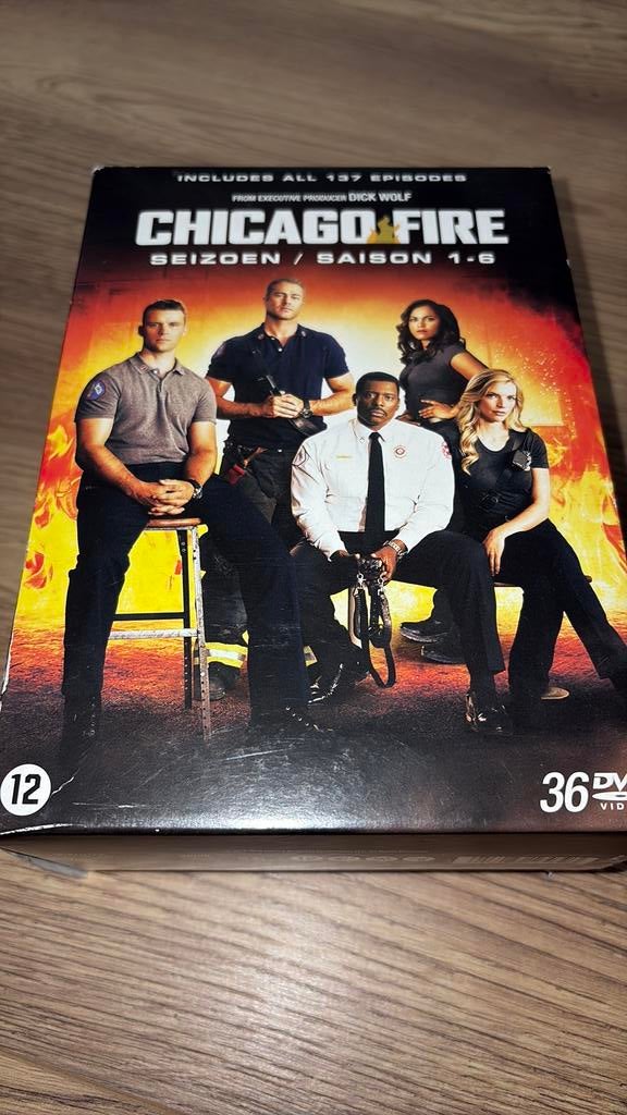 Chicago Fire seizoen 1, 2, 3, 4, 5 en 6 op dvd. 137 episodes, Cd's en Dvd's, Dvd's | Tv en Series, Vanaf 12 jaar, Ophalen of Verzenden