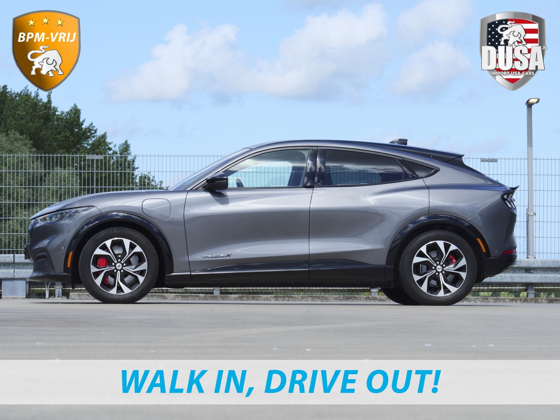 Ford Mustang Mach-E Extended AWD EV | Snelladen DC | Groot 1, Automaat, Gebruikt, 371 pk, 540 km