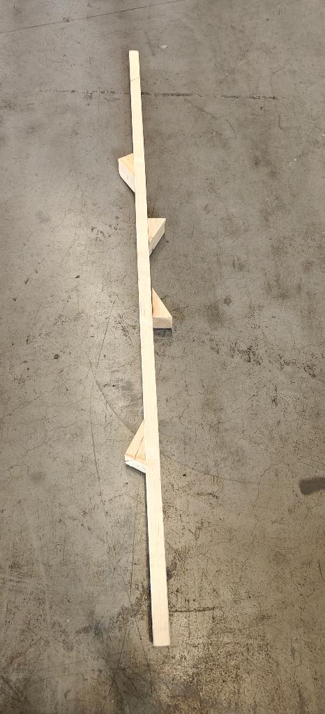 Balken te koop €3,- per stuk, Doe-het-zelf en Verbouw, Hout en Planken, 25 tot 50 mm, Zo goed als nieuw, 200 tot 250 cm, Balk