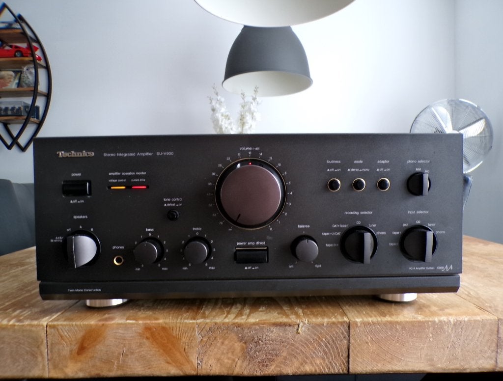 Topklasse Technics SU-V900 amplifier+ SL120 mk1 platenspeler, Audio, Tv en Foto, Ophalen, Gebruikt, Overige merken, Losse componenten