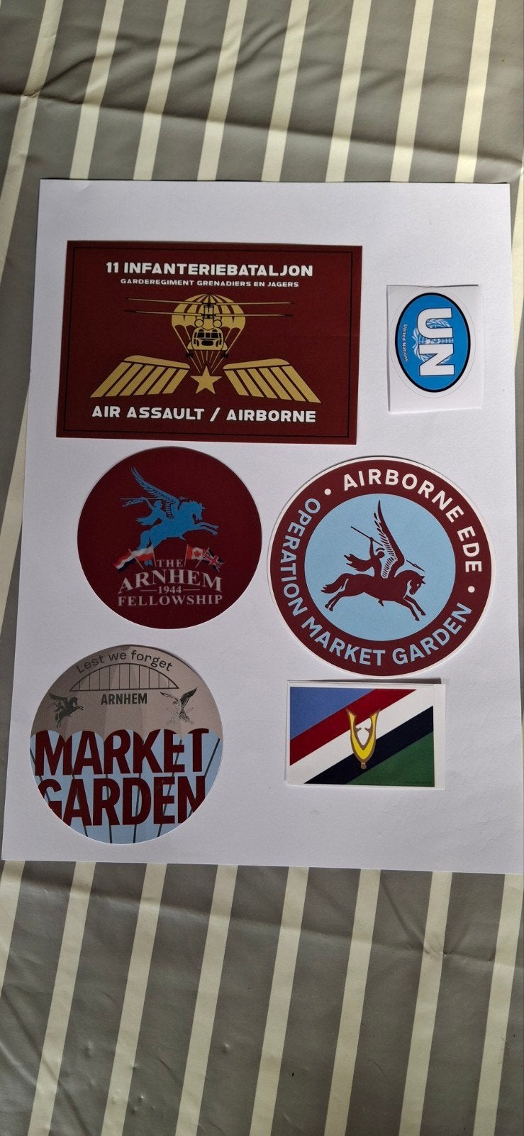 stickers Defensie, Ophalen of Verzenden, Landmacht, Nederland, Overige typen