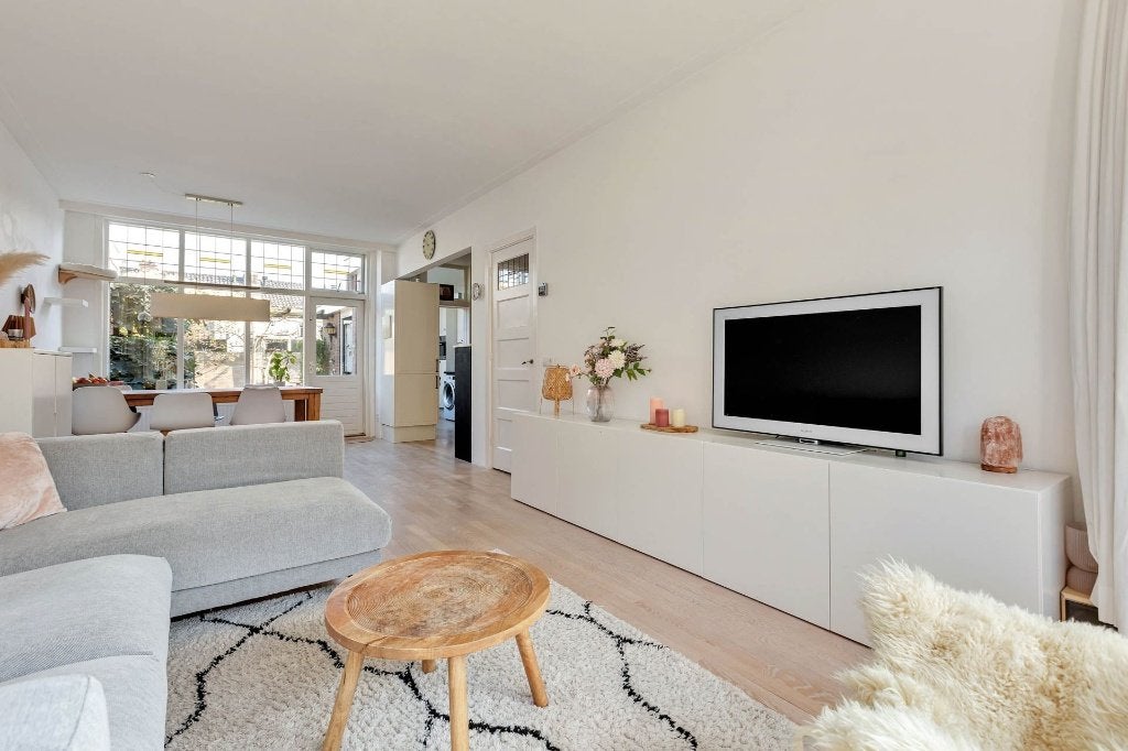 IKEA Nockeby hoekbank met chaise longue – lichtgrijs, Huis en Inrichting, Ophalen, 250 tot 300 cm, Stof, Zo goed als nieuw