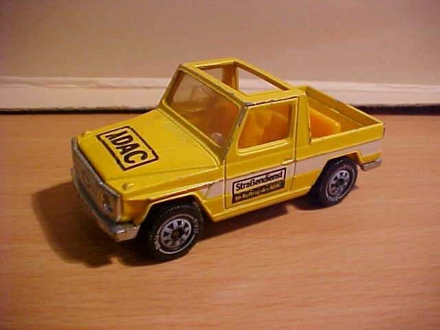 Siku 1044 - Mercedes 280GE ADAC [geel] 1/55, Ophalen of Verzenden, Gebruikt, Auto