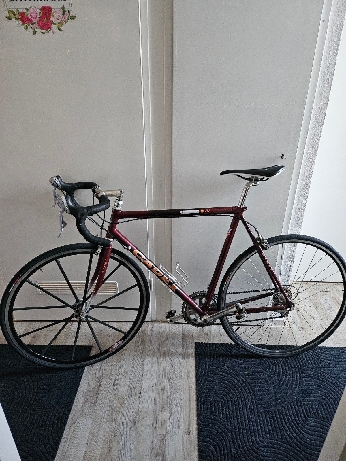 Retro Giant Cadex Racefiets - Carbon/Alu - Bordeauxrood, Ophalen, Gebruikt, Carbon, Giant