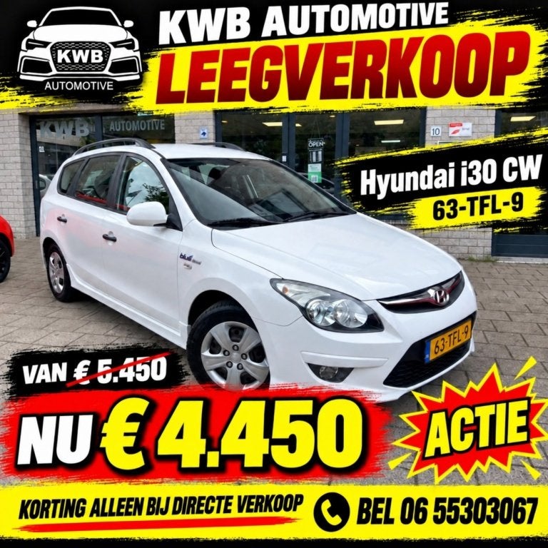 Hyundai I30 CW 1.4i i-Drive Cool | Airco | Nieuwe APK | NAP