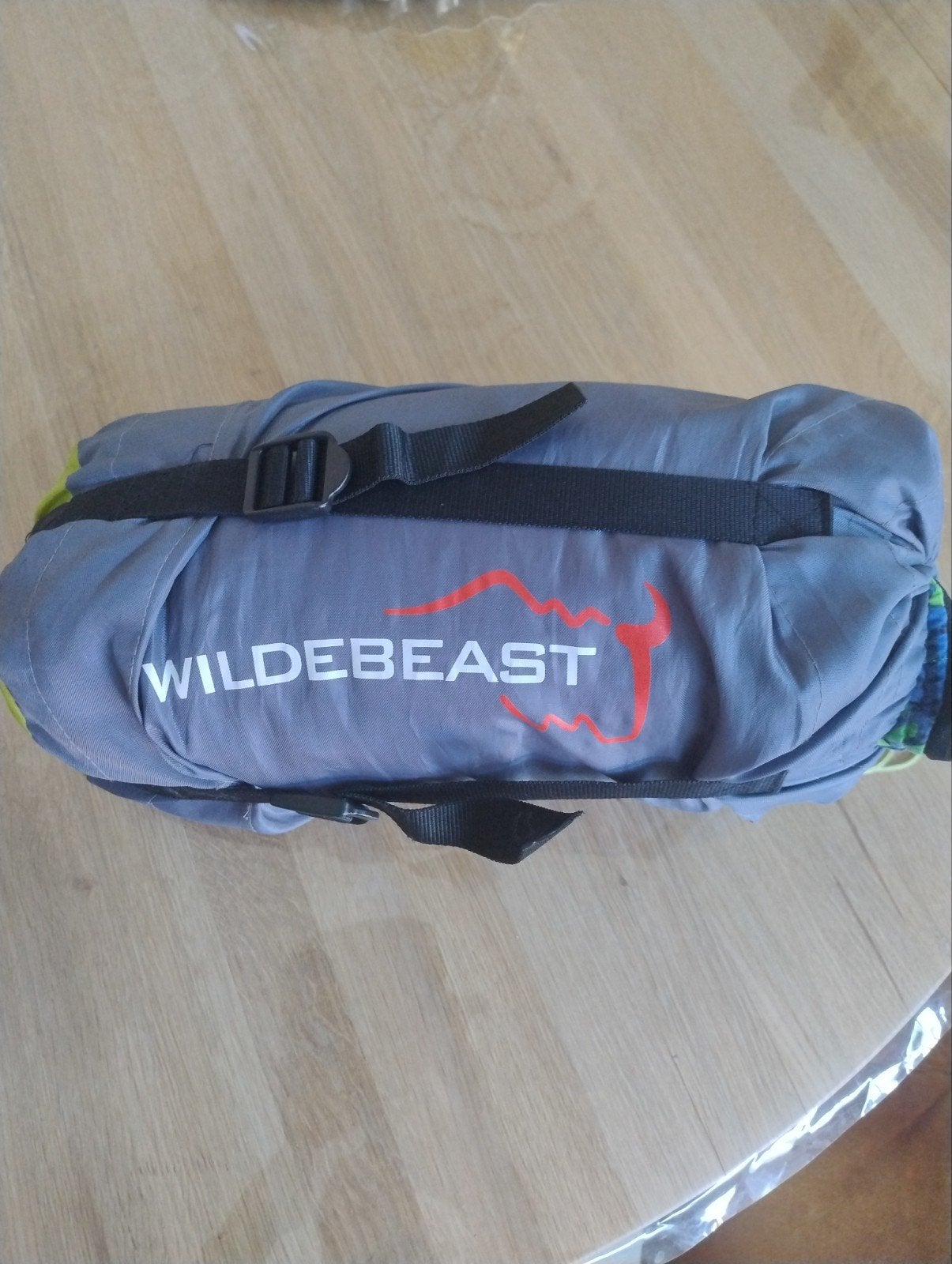 Wildebeast slaapzak junior - 160x70 cm - intact, Caravans en Kamperen, Slaapzakken, Ophalen, Gebruikt