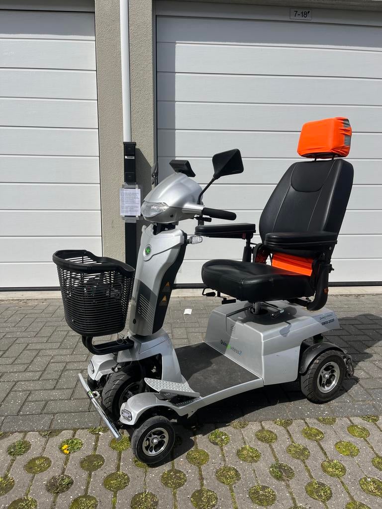 Scootmobiel (Quingo Vitesse2), Diversen, Brommobielen en Scootmobielen, Zo goed als nieuw, Quingo, 46 km of meer, 16 km/u of meer