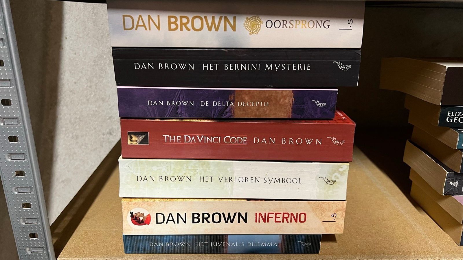 Dan Brown boeken - 7 titels, per stuk of als set, Boeken, Ophalen, Gelezen