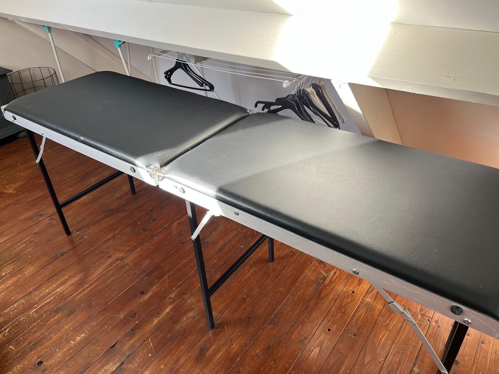 Opvouwbare behandeltafel, Ophalen, Gebruikt