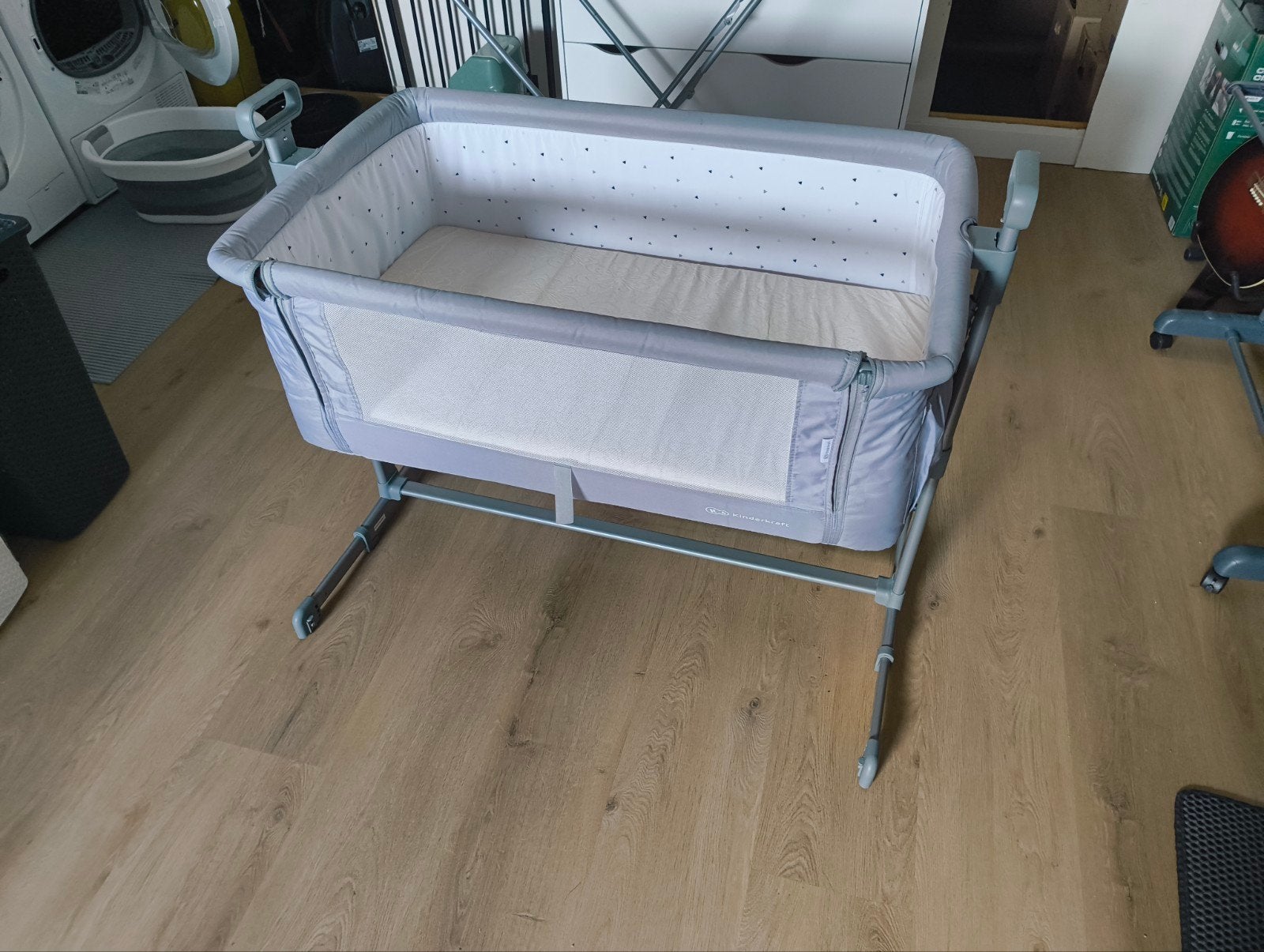 Kinderkraft Neste co-sleeper met extra matras, Ophalen
