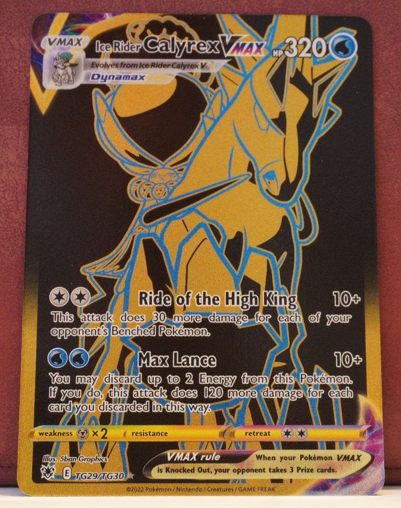 Ice Rider Calyrex VMAX Full Art TG29/TG30 Astral Radiance, Ophalen of Verzenden, Nieuw, Losse kaart