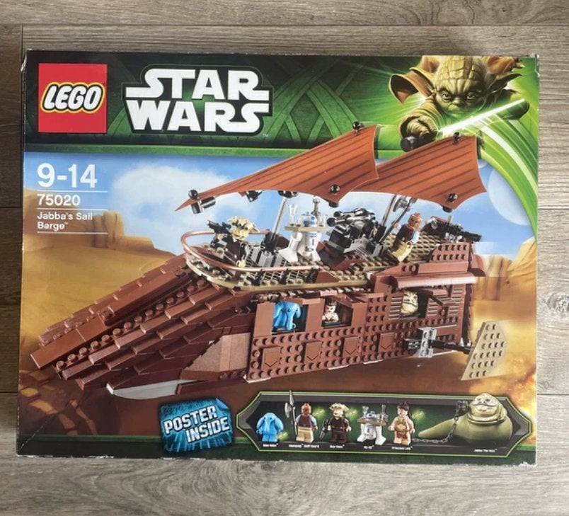 LEGO Star Wars 75020 Jabba's Sail Barge (2013), Star Wars, Lego, Ophalen of Verzenden, Zo goed als nieuw