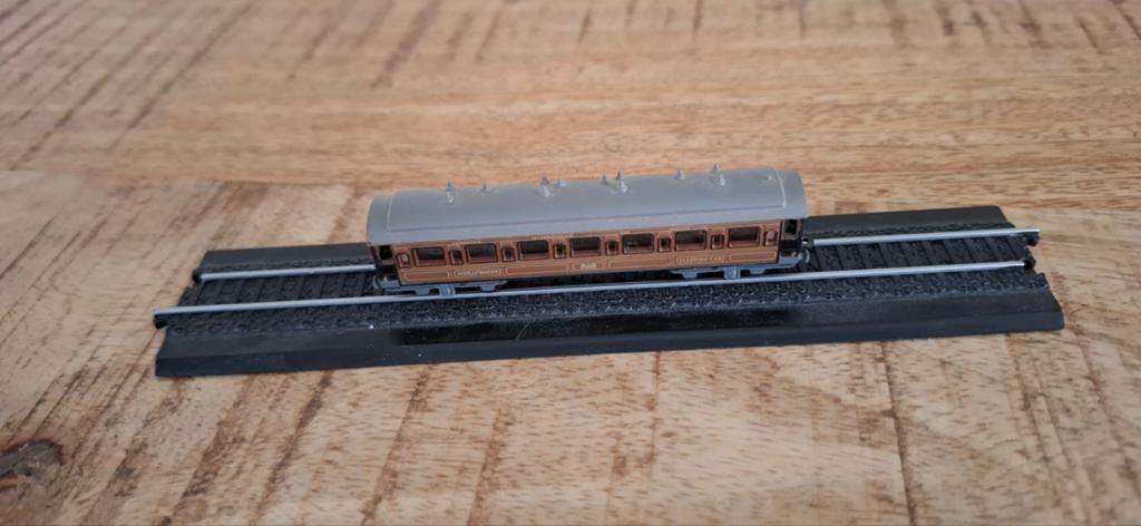 3 miniatuur treintjes, Overige merken, Gelijkstroom, Nieuw, Rails