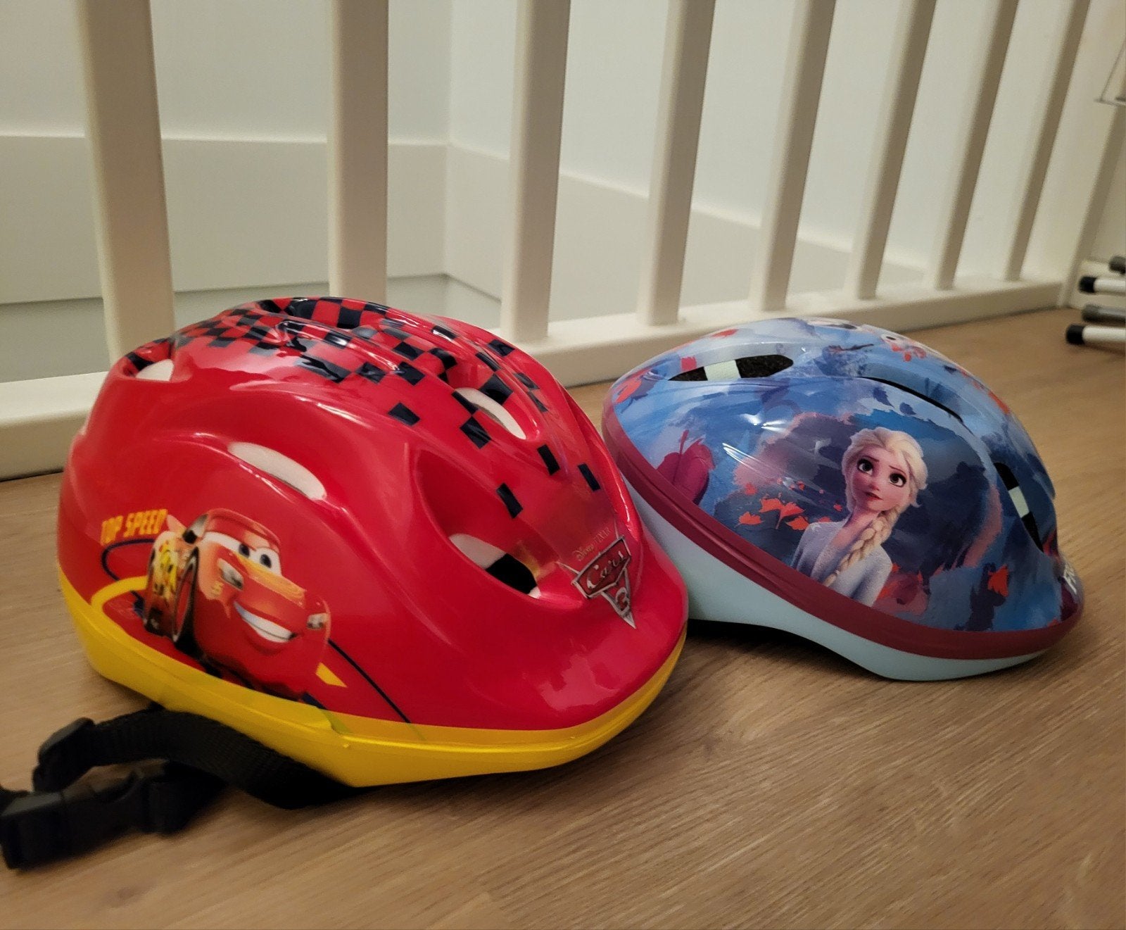 Kinder fiets helmpjes 2x, Ophalen