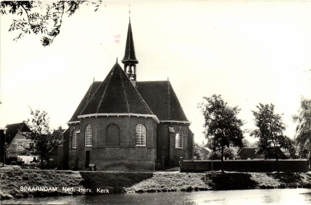Spaarndam, Ned. Herv. Kerk - ongelopen, Ophalen of Verzenden, 1960 tot 1980, Ongelopen, Noord-Brabant