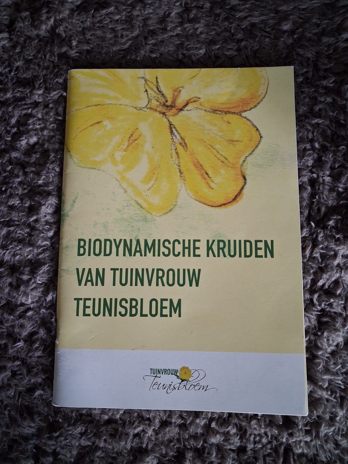Biodynamische Kruiden van Tuinvrouw Teunisbloem, Ophalen of Verzenden, Zo goed als nieuw, Bloemen, Planten en Bomen, Tuinvrouw Teunisbloem