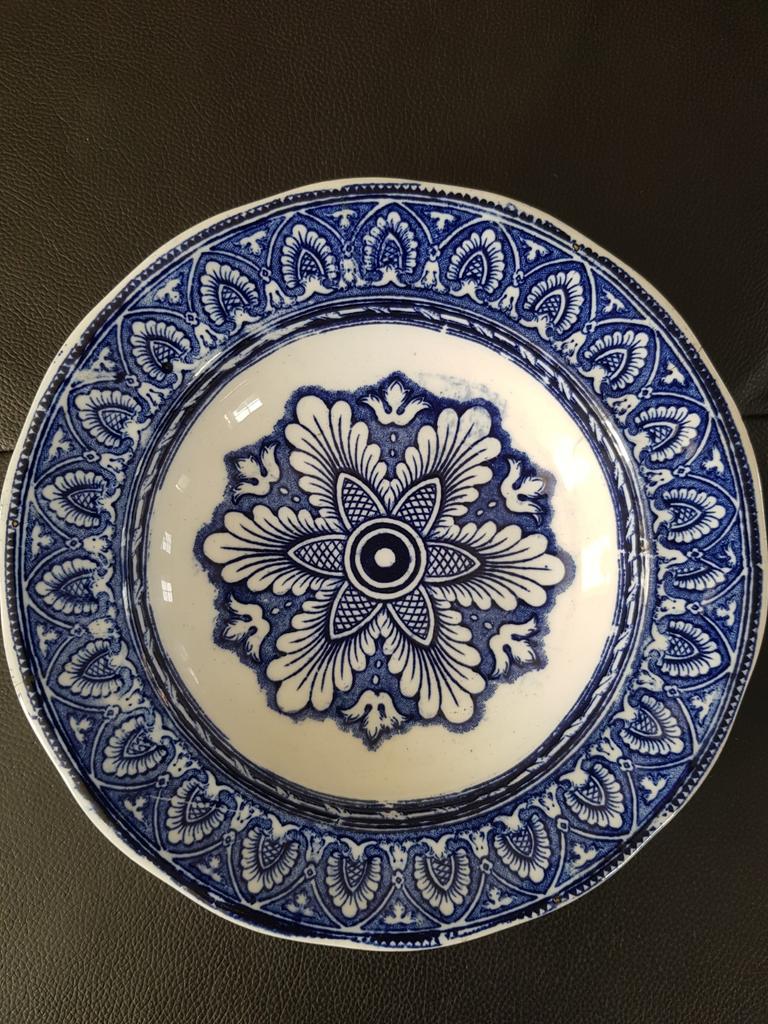 Oud diep soepbord Maastricht Tancrede 21.5 cm, Antiek en Kunst, Ophalen of Verzenden