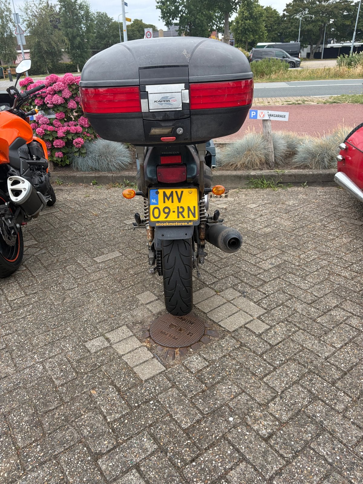 Honda CB500 uit 1996 - Opknapper, technisch goed!, Motoren, Motoren | Honda, Bedrijf, Naked bike, meer dan 35 kW, 2 cilinders
