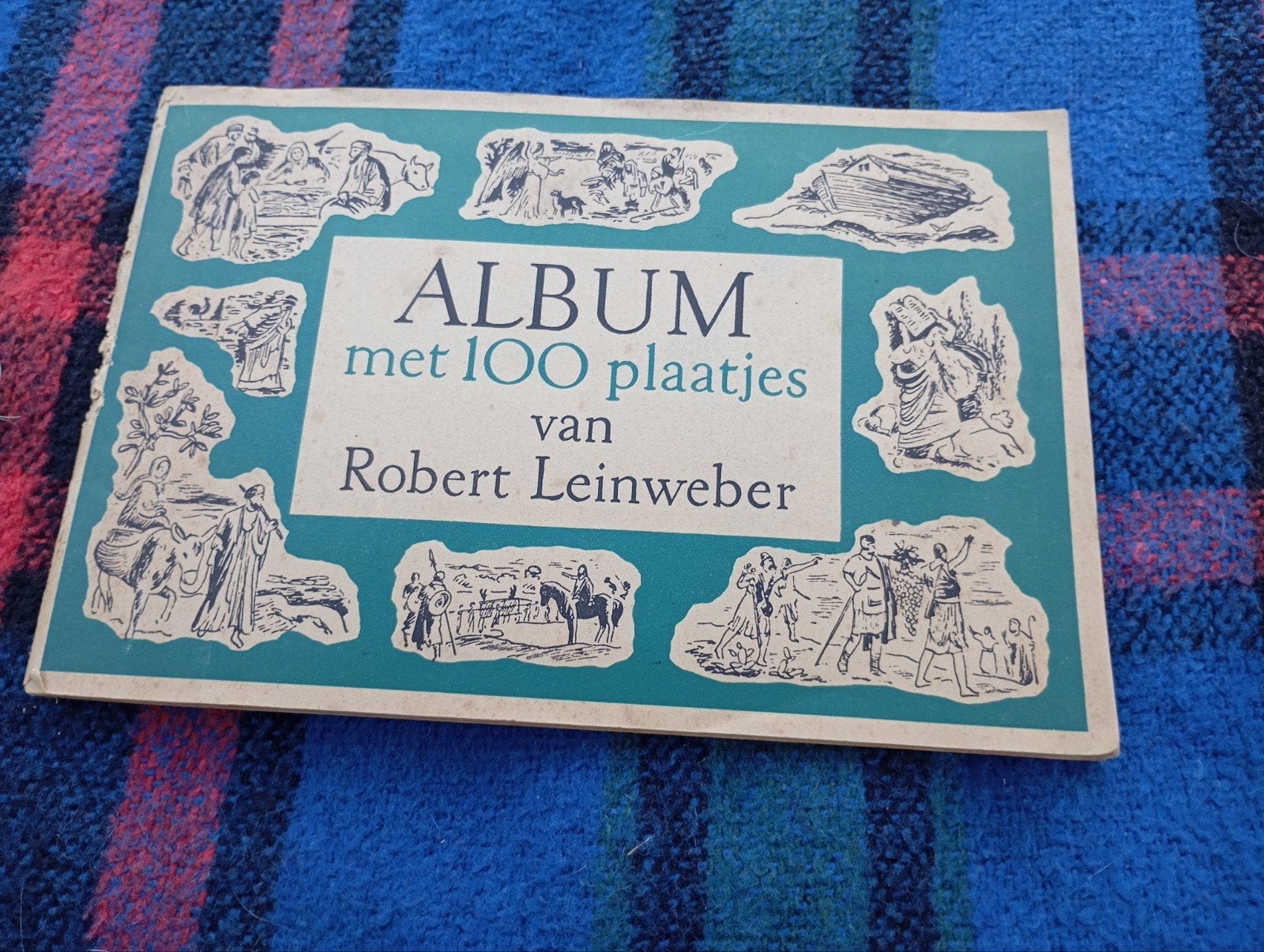 Vintage Album 100 Plaatjes R. Leinweber boekje, Ophalen of Verzenden, Gebruikt, Meerdere plaatjes