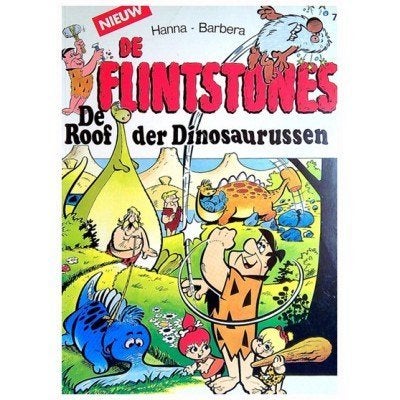De Flintstones. De Roof der Dinosaurussen. 1977., Boeken, Stripboeken, Eén stripboek, Ophalen of Verzenden, Gelezen