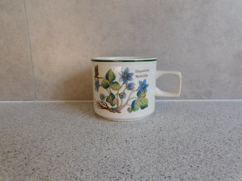 Mok 8x7,5 cm. Florabunda Wedgwood, Huis en Inrichting, Keuken | Servies, Ophalen of Verzenden, Zo goed als nieuw, Wedgwood, Kop(pen) en/of Schotel(s)