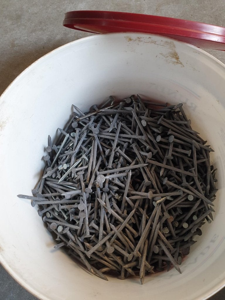 Spijkers 2,8 kg - 5 cm lang, 3 mm dik, Ophalen of Verzenden, Nieuw, Minder dan 50 mm, Spijkers