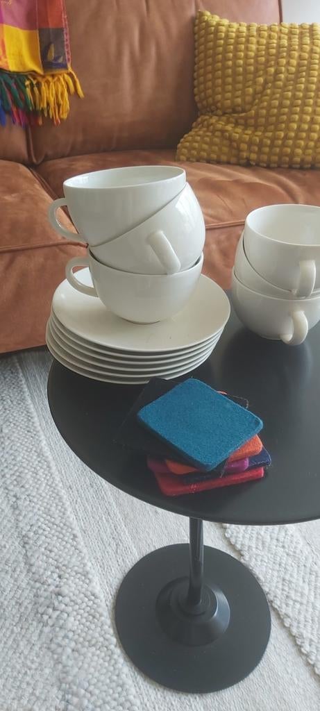 Arabia kop en schotel 6 stuks, Huis en Inrichting, Keuken | Servies, Nieuw, Ophalen of Verzenden, Overige stijlen, Kop(pen) en/of Schotel(s)