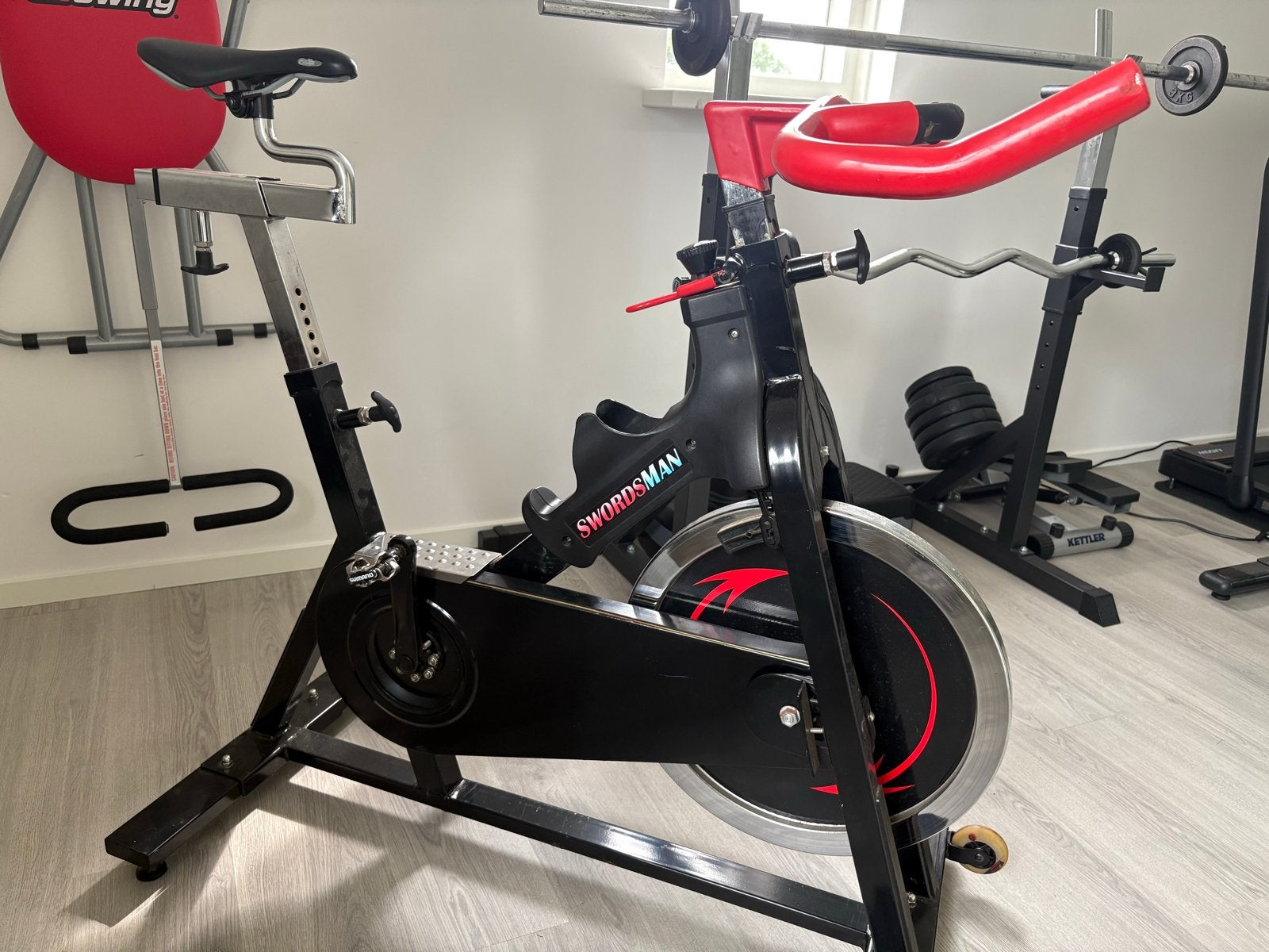 Swordsman Spinningfiets - Ideaal voor thuistraining, Ophalen, Gebruikt, Spinningfiets, Metaal
