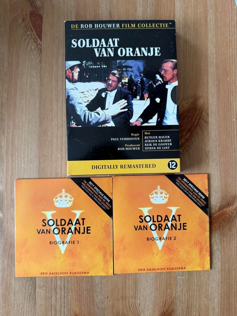 Soldaat van Oranje Film & Biografie Boxset (DVD), Overige gebieden, Verzenden, Boxset, Zo goed als nieuw