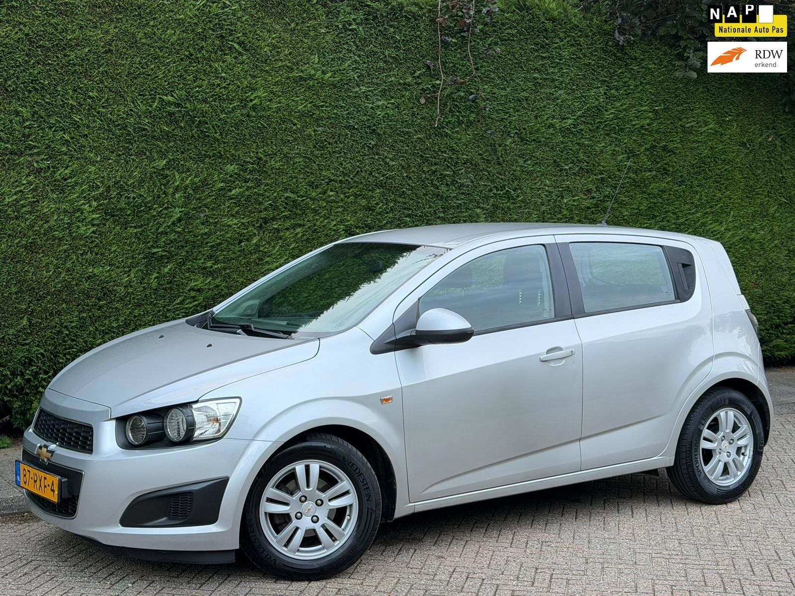Chevrolet Aveo 1.2 LT /CRUISE/AIRCO IJSKOUD/LAGEKM/RIJDTSUPE, Auto's, Voorwielaandrijving, Euro 5, 86 pk, Aveo