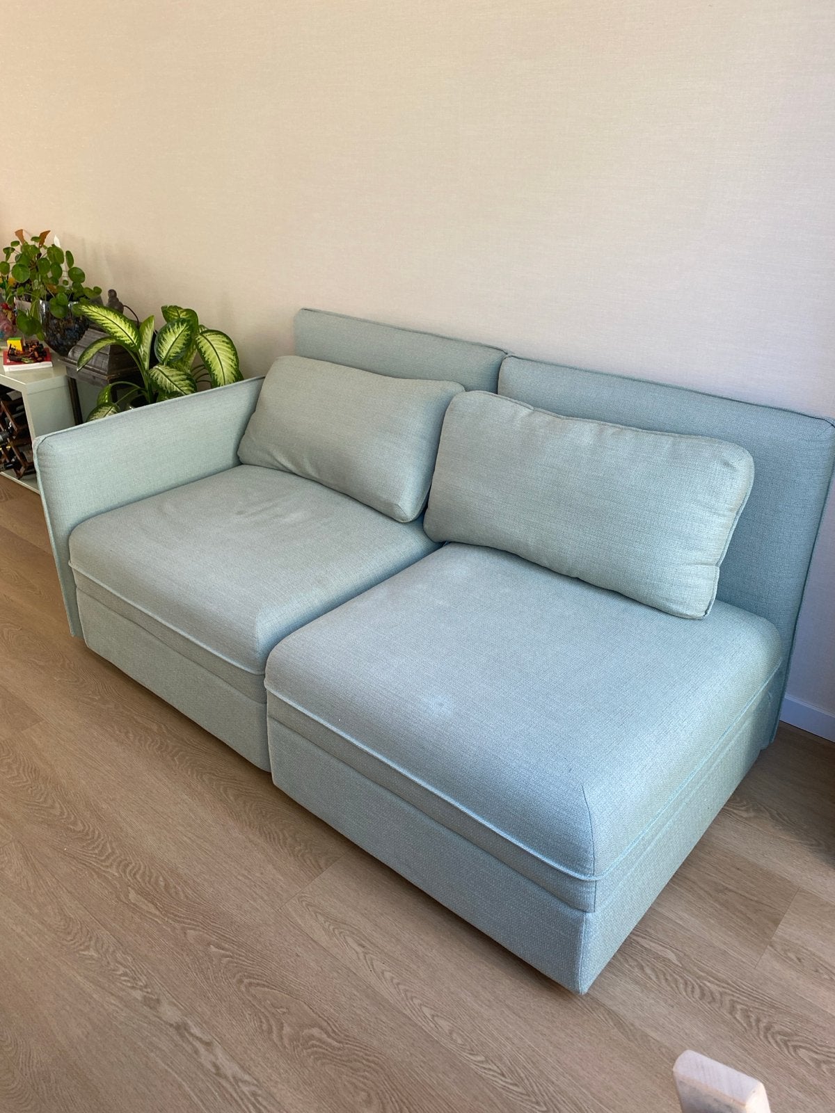 Ikea Vallentuna bank 2 persoons met opbergruimte, Huis en Inrichting, Ophalen, 150 tot 200 cm, Tweepersoons, 75 tot 100 cm