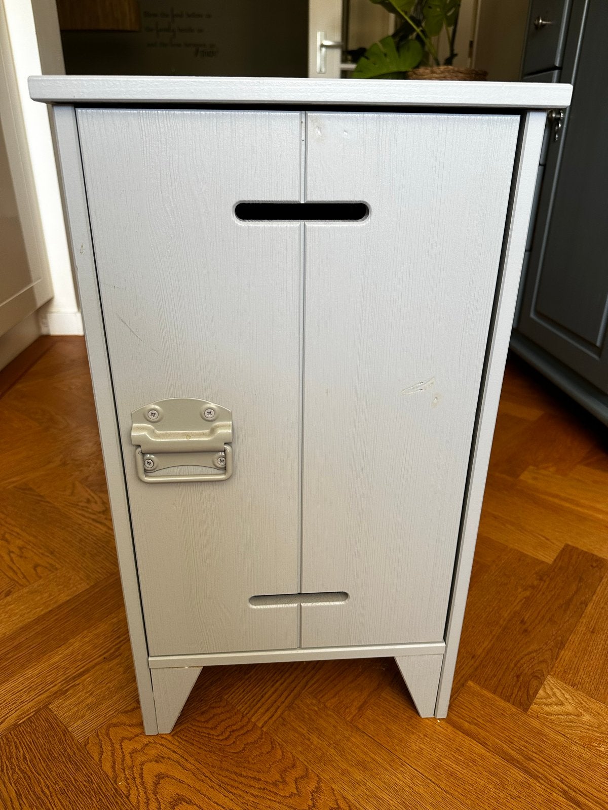 Mooi grijs kastje - L35xB36xH63,5 cm, Ophalen, Gebruikt