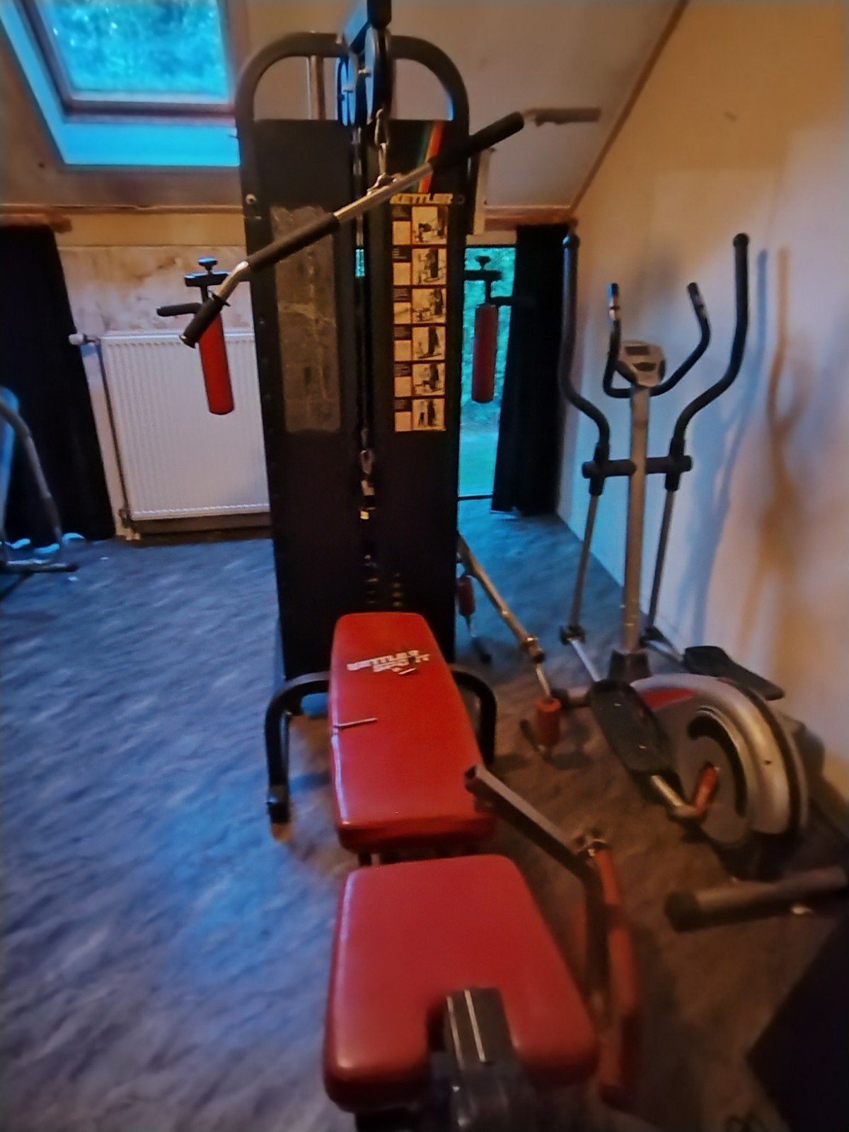 Ketler Homegym compleet, Sport en Fitness, Ophalen of Verzenden, Gebruikt, Krachtstation